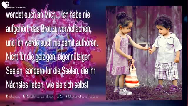 Bereut und erfreut Mich !... ❤️ Liebesbrief von Jesus Christus