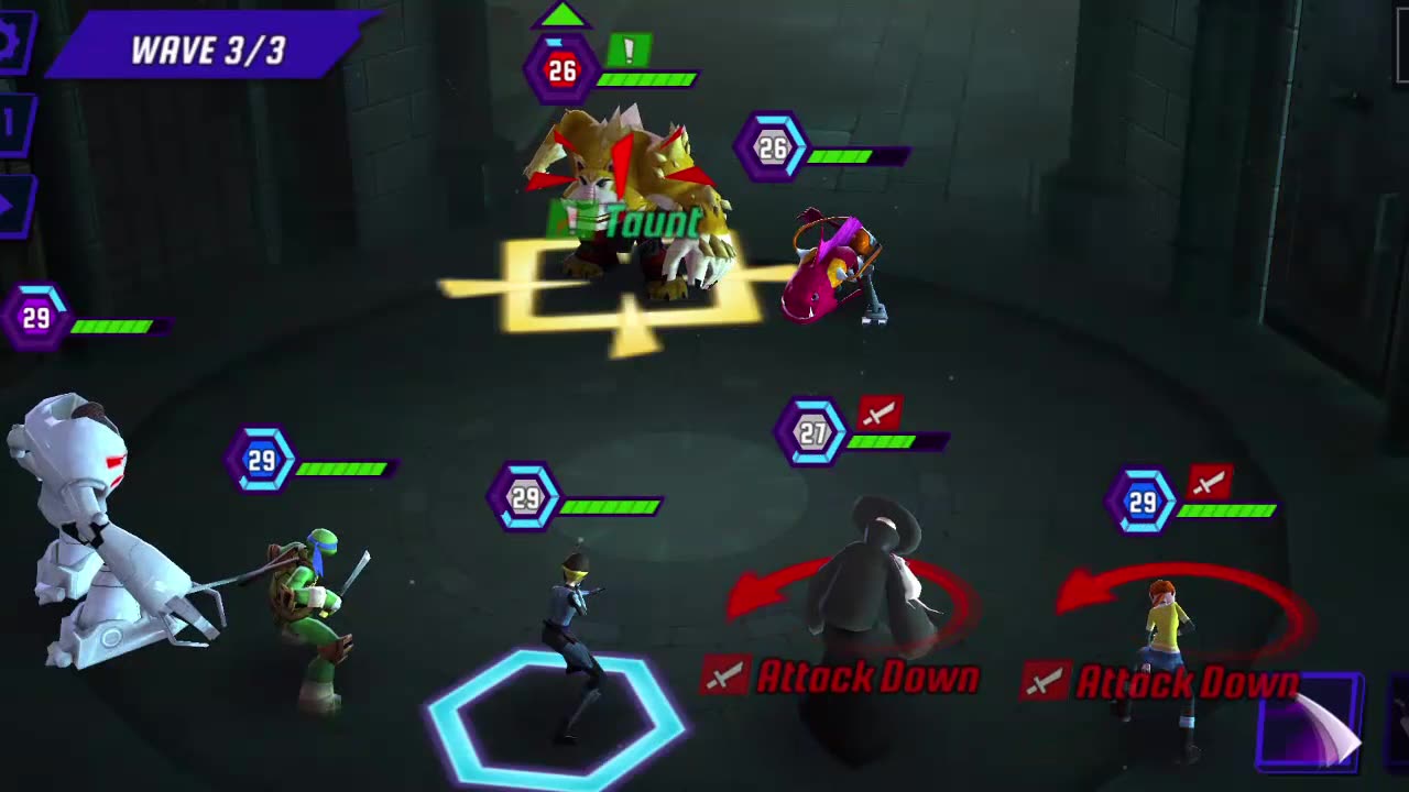 Mark plays TMNT Legends Stage 4 Part 2