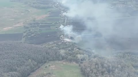 Russian Tank Destroyed - Donetsk