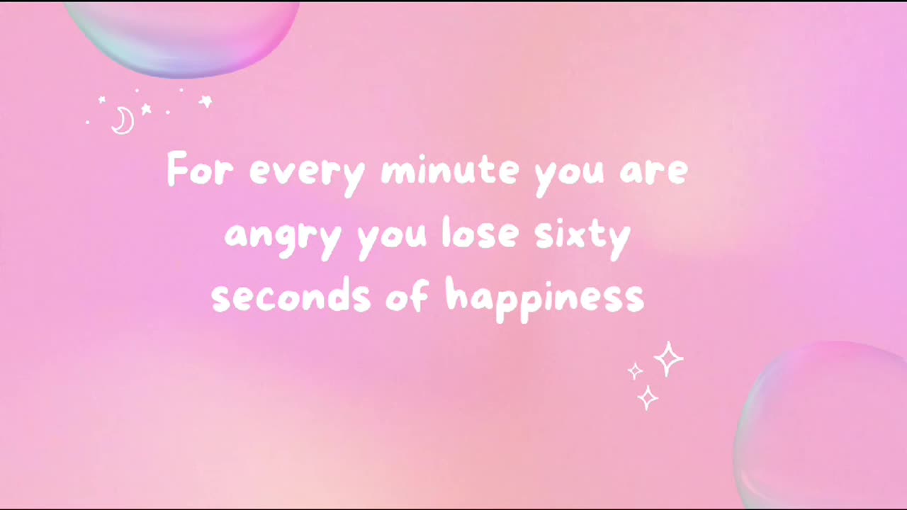 for every minute you are angry / Quote
