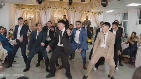 The 😎 coolest wedding dance ever