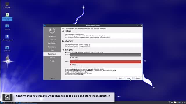 How to install Lubuntu 22.10.