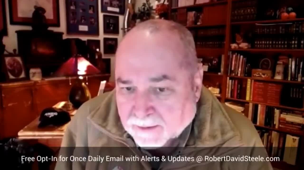 Juan Savin joins Robert David Steele to discuss U.S. Military biding its time and satanic pedophilia