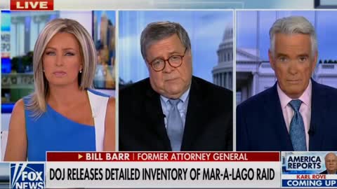 Bill Barr trashes Trump on a Fox News segment