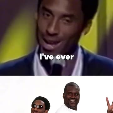 Kobe was a fan of Shaq 😢