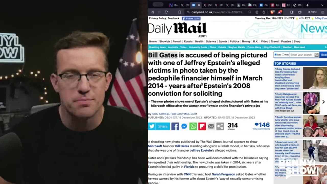 Congressman Confesses On LIVE-TV: ‘We’re Blackmailed To Protect Epstein!' | Reporter In Total SHOCK