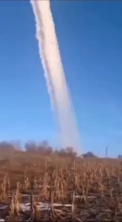 First russian ballistic rockets Coming in from Belarus border