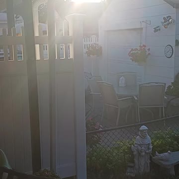 Sunrise this morning