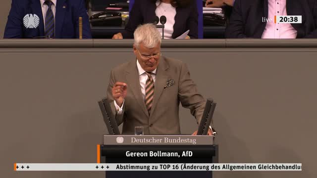 Gereon Bollmann Rede vom 28.04.2022 - Änderung des Allgemeinen Gleichbehandlungsgesetzes