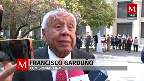 Francisco Garduño, comisionado del INM, dice que críticos "no conocen de migración"