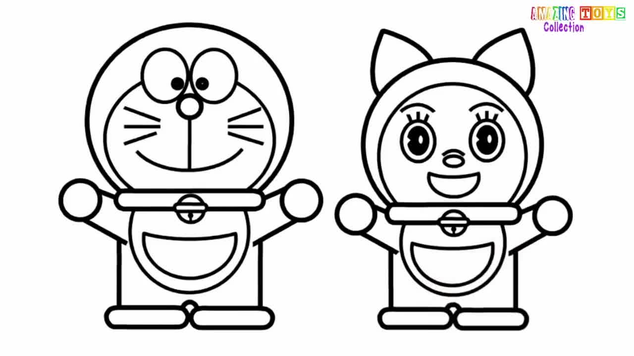 Draw Doraemon - Easy Step by Step Guide