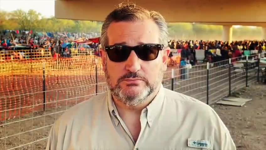 Ted Cruz ~ This Is A Man Made Crisis ~ No Ted The Things That Cause This Aren't Human