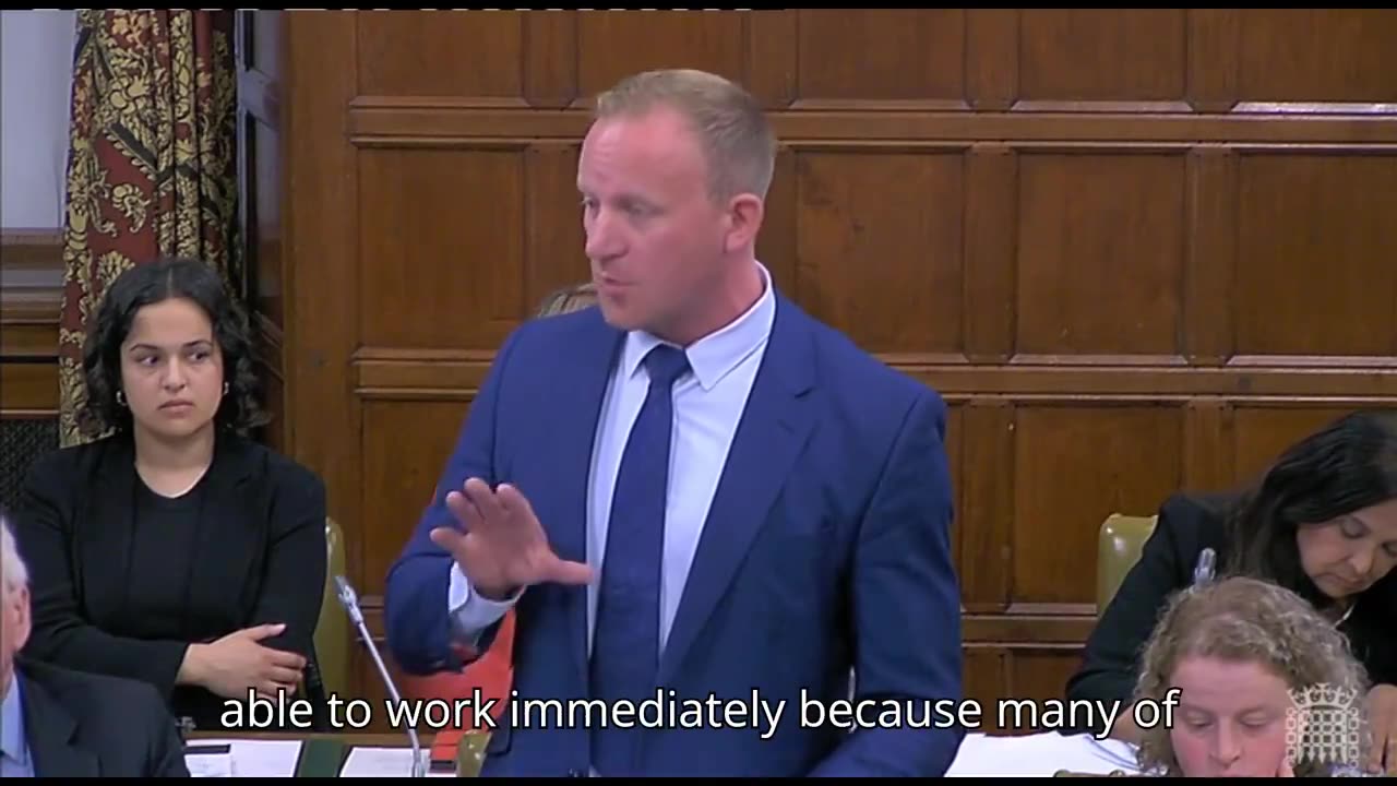 UK Parliament Sam Terry MP wants to bring Palestinians who support Hamas to the UK