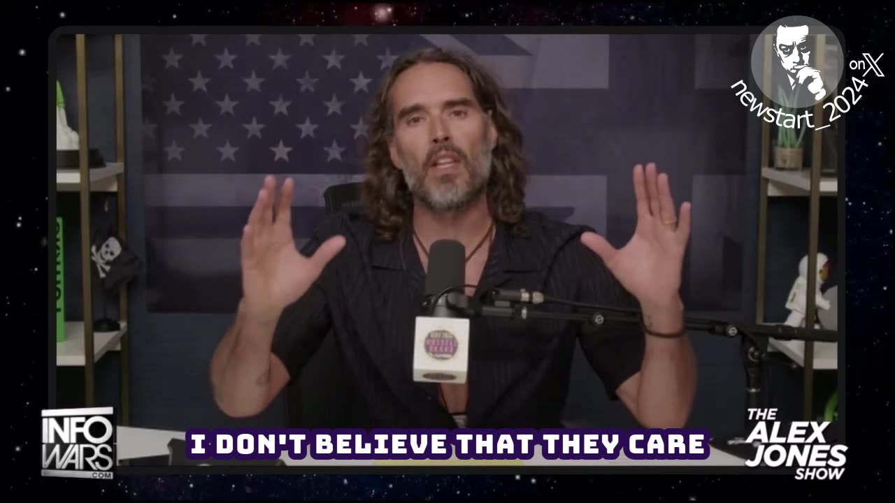 Russell Brand on how fight against misinformation actually means control of information