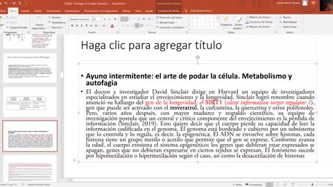Curso Generando Voltaje en la Salud Humana - Clase 1