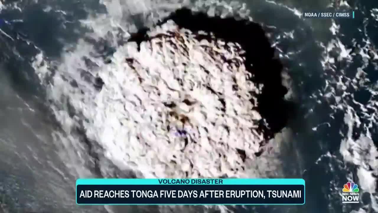Relief Reaches Tonga As Harrowing Survival Stories Emerge