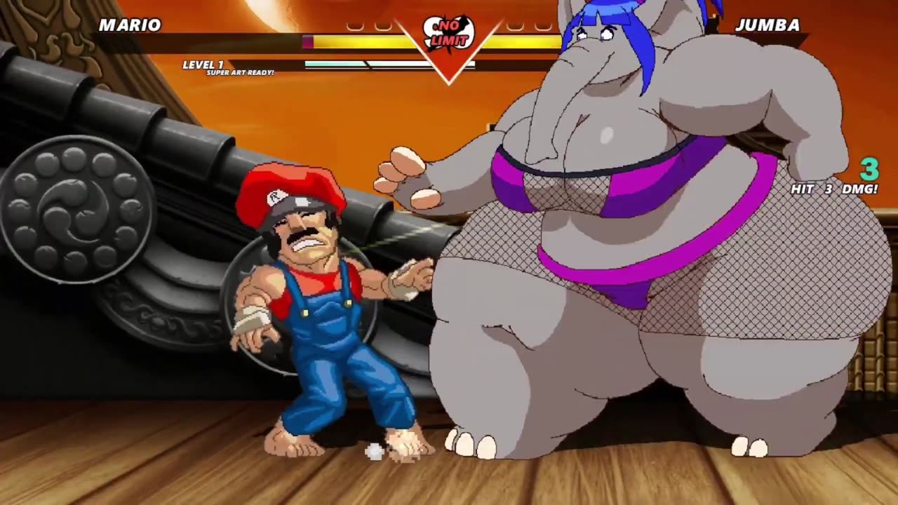 SUPER MARIO vs JUMBA