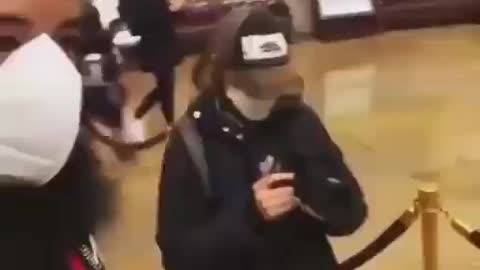 BLM leader, CNN reporter and Brooklyn ANTIFA were the first ones to enter the Capital