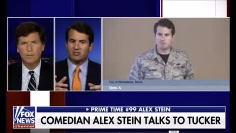 Tucker Carlson with Alex Stein