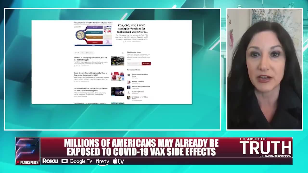 An H5N1 2024 pandemic is already "locked and loaded" according to biotech analyst Karen Kingston