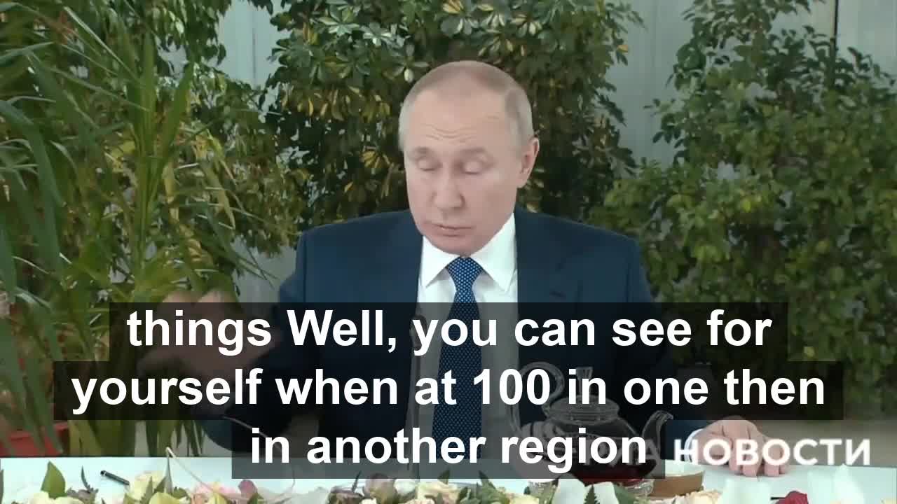 Putin: People in Donbass are not stray dogs