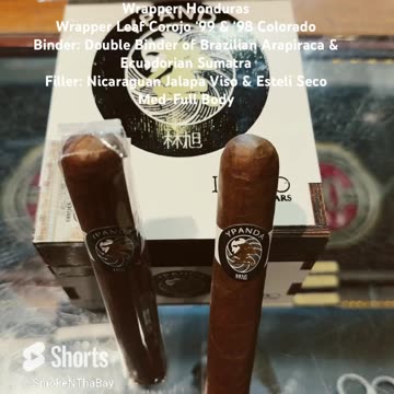 Luciano Y Panda 6x52 Toro #Shorts #Cigars #Short #Cigar #CigarOfTheDay #SNTB