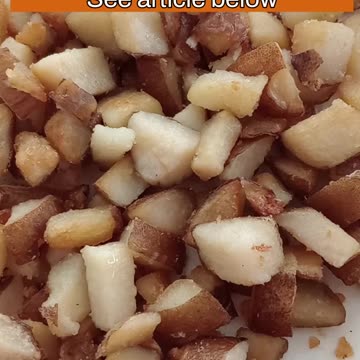 Crispy Fried Home Pressure Canned Potatoes