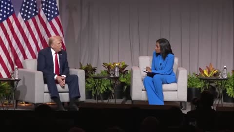 Donald Trump questions Kamala Harris' race during interview with Black journalists