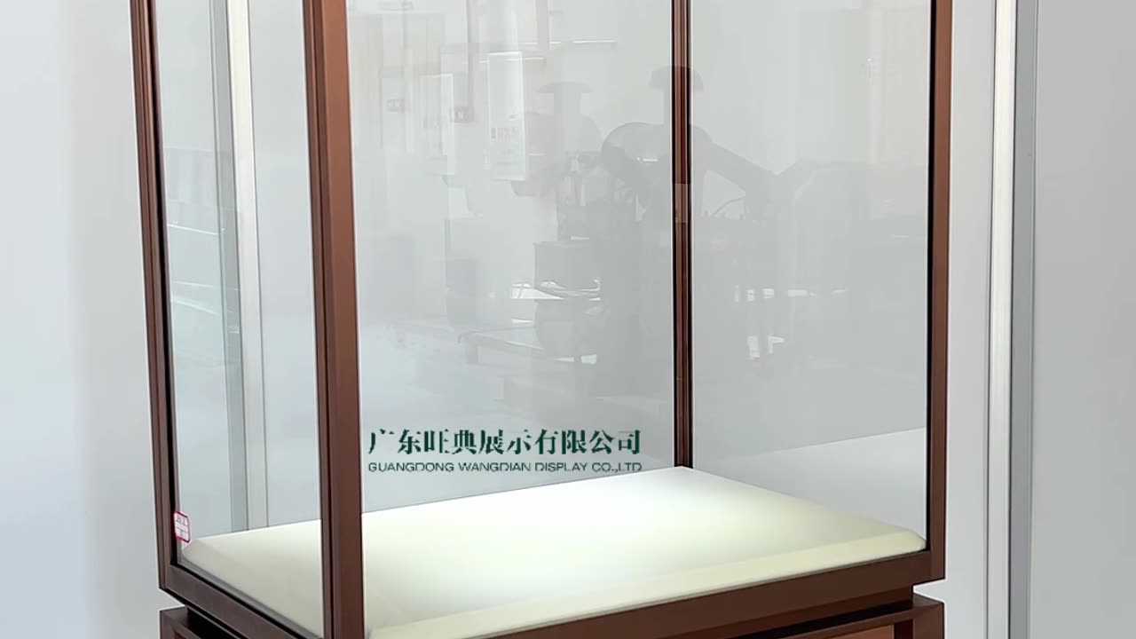 Fashion jewelry display case vertical display cabinet