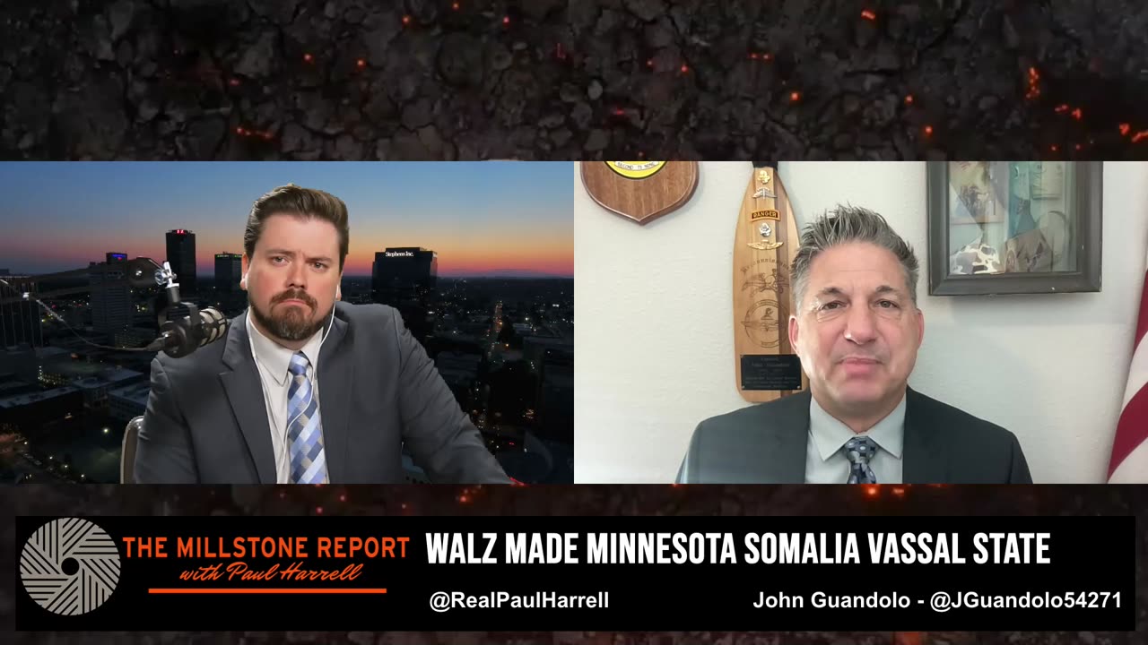 Millstone Report w Paul Harrell: Tampon Tim Turned Minnesota Into Somalia/Muslim Vassal State