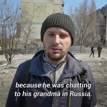 Azov killed a man because he was chatting to his grandma in Russia