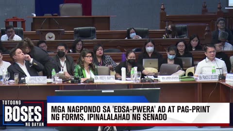 Ipinalalahad ng Senado sa PIRMA ang mga pangalan ng mga nagpondo para sa 'EDSA-pwera' ad