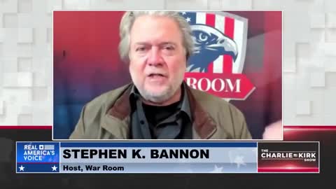 Steve Bannon: "Whether it's project Veritas, turning point, they're coming for everybody..."