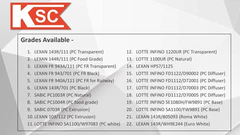 The Complete Guide to Polycarbonate Granules