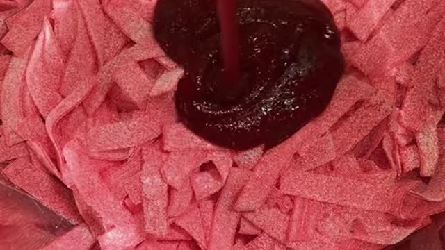 we try not to waste the extra candy and put it to use!