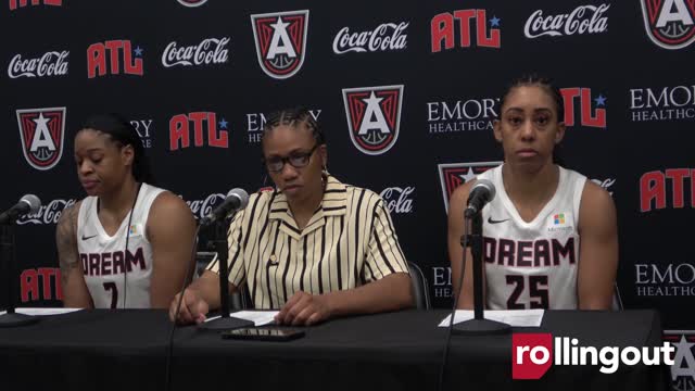 Atlanta Dream coach Tanisha Wright speaks on Brittney Griner