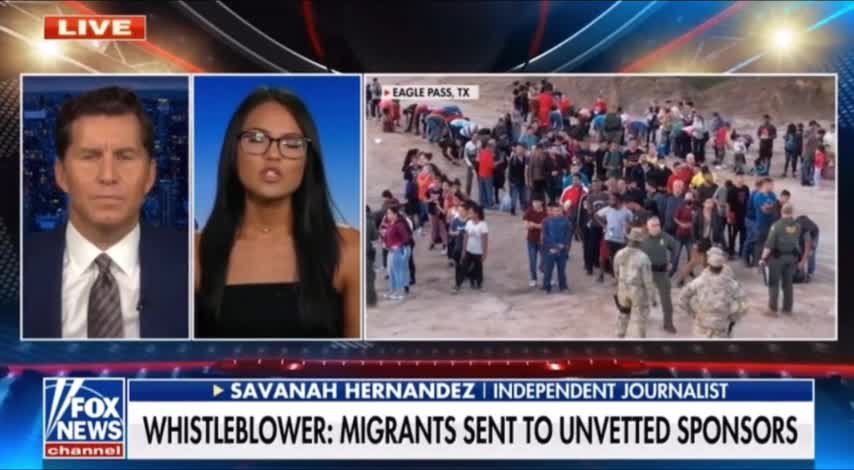 Savanah Hernandez reveals shocking details about border criss&migrant children on Jesse Watters!!