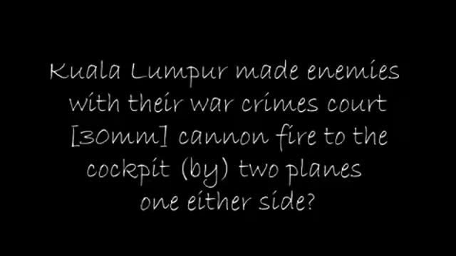 Who could have possibly shoot down MH17? A Prelude!