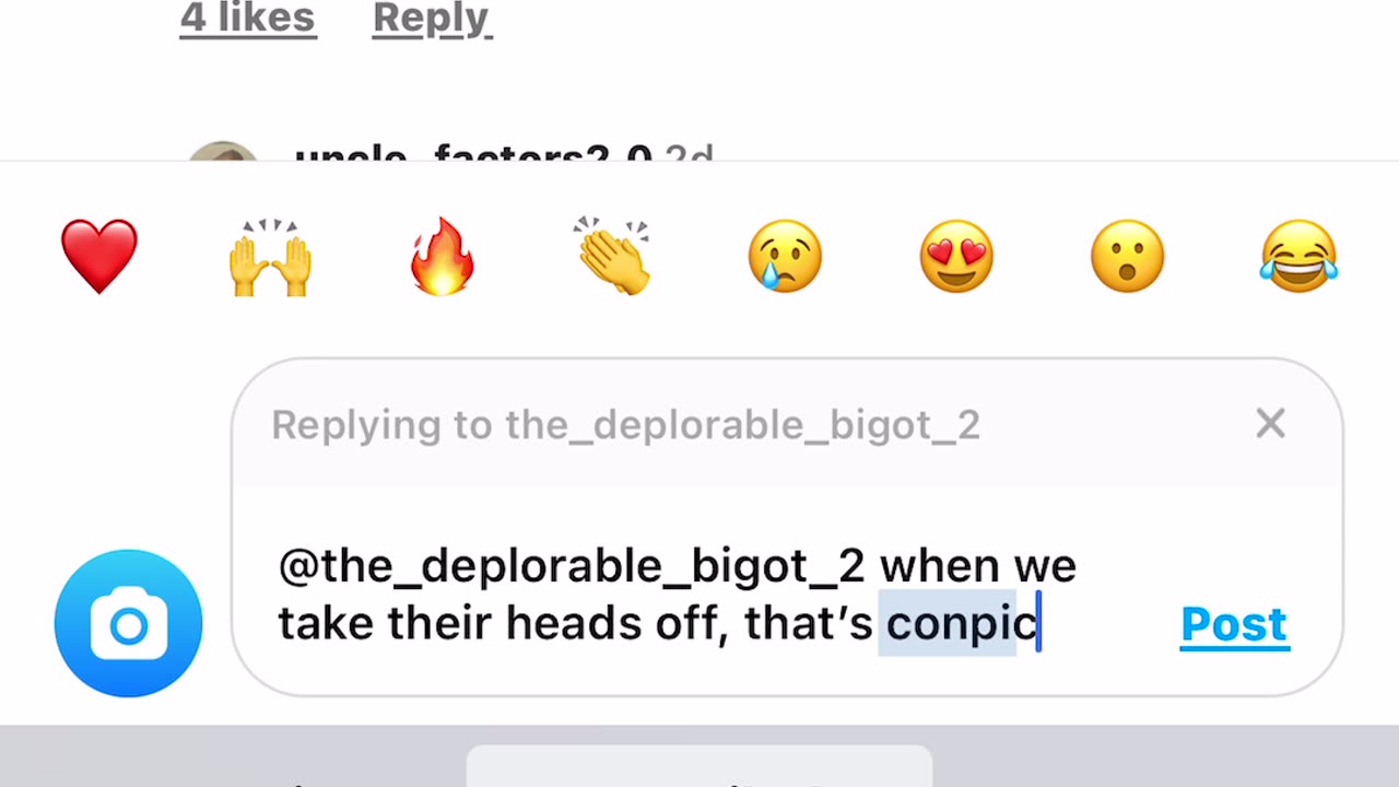 Sprayed us on Thanksgiving bros