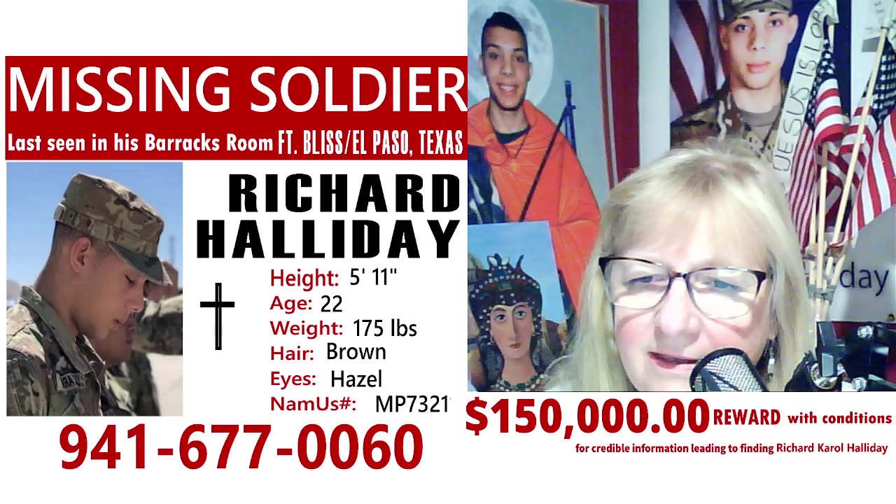 Day 1161 - Find Richard Halliday - Leilani Hart - "Transparency"