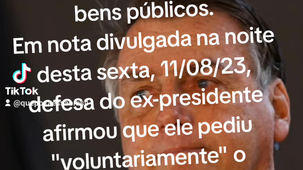 QUAL O CRIME DE BOLSONARO?