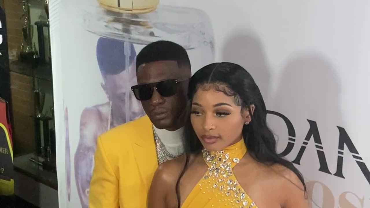 Boosie with girlfriend