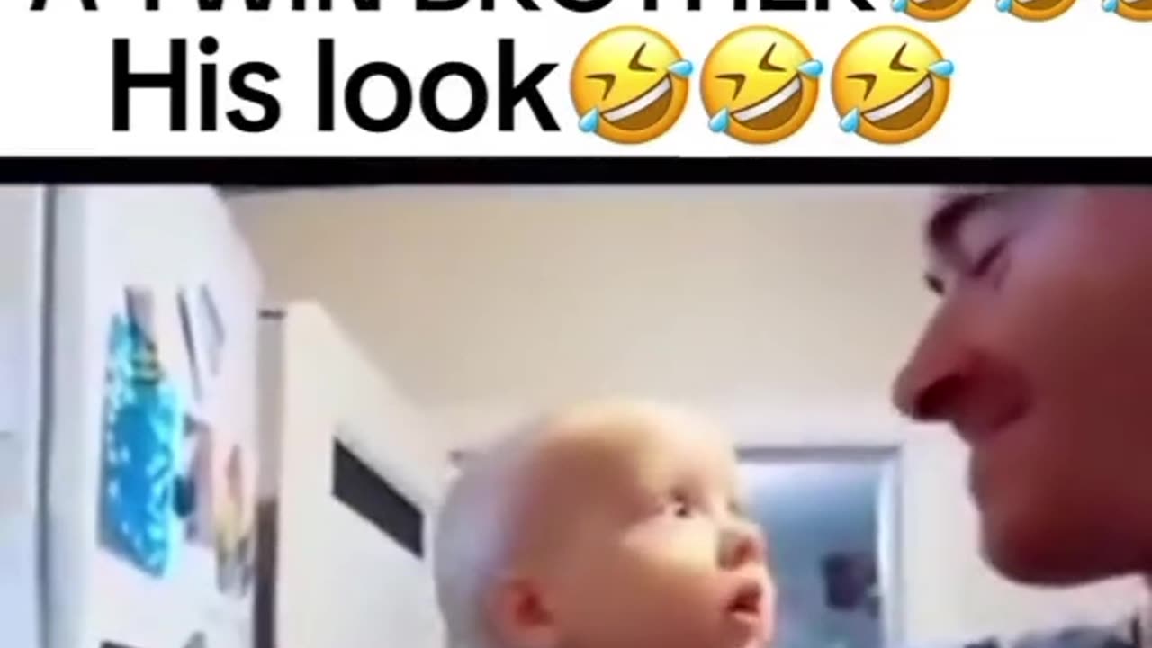 Twin brothers|baby confusion|funny