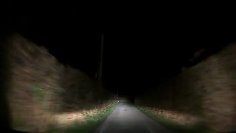 Night Driving from hound tor to Foggintor car park