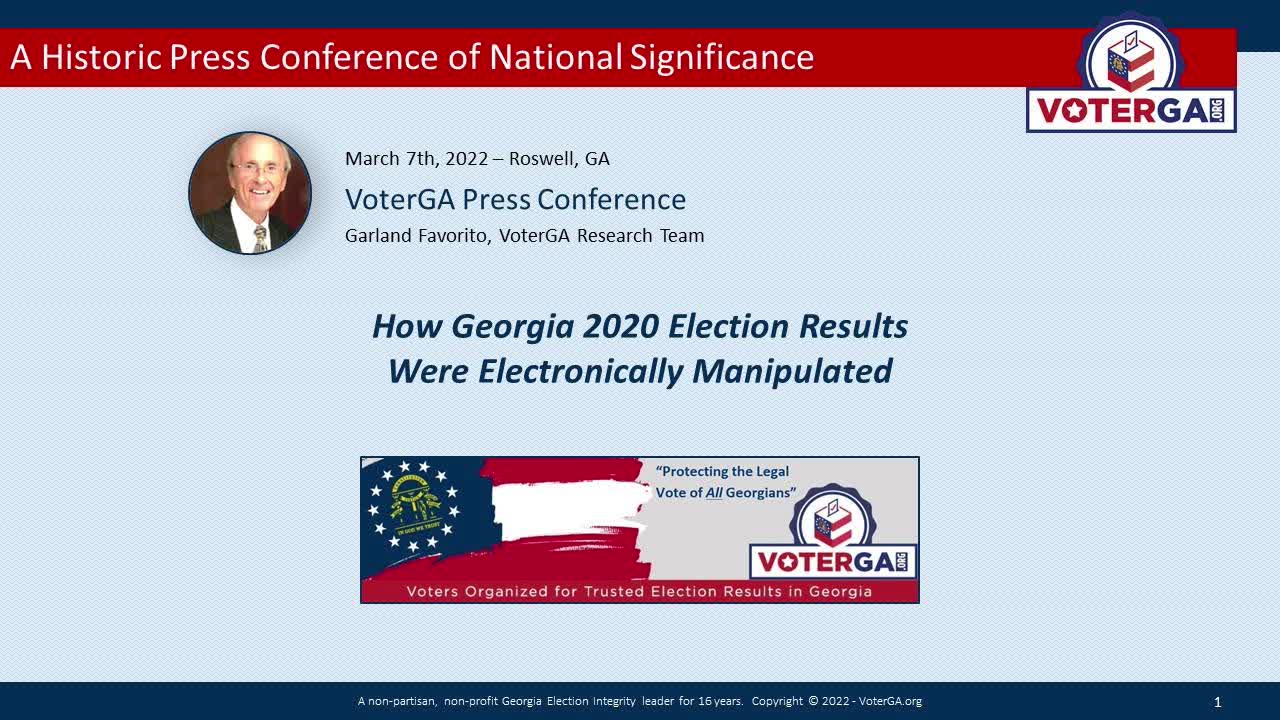VoterGA Press Conference March 7th