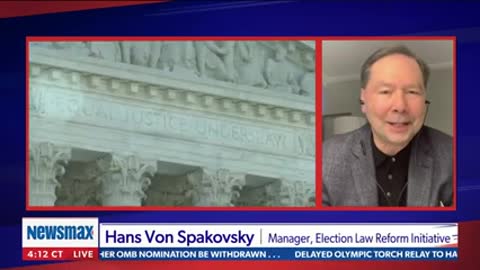 SCOTUS Should Hear Cases Raising Questions About Election Integrity- Hans von Spakovsk