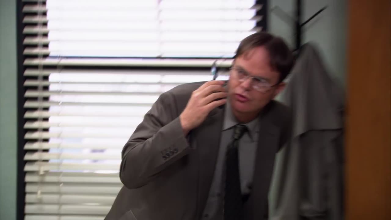 the m4tr1x prank on Dwight-the office deleted scene