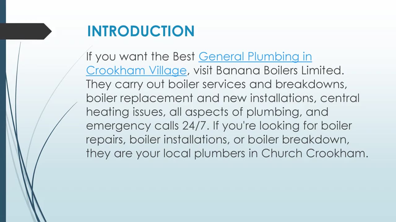 Best General Plumbing in Crookham Village