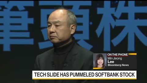 SoftBank Founder Son Loses $25 Billion in Tech's Brutal Winter