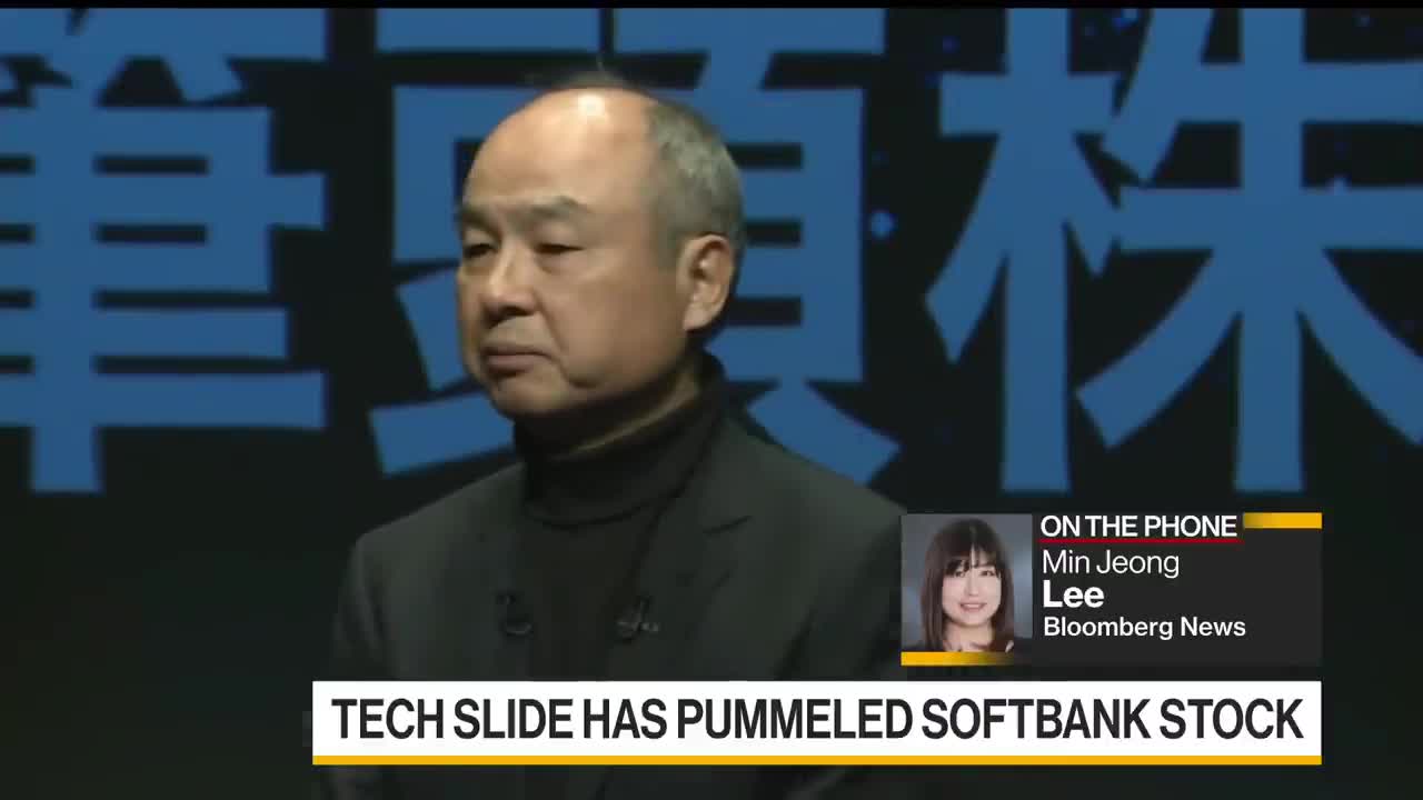 SoftBank Founder Son Loses $25 Billion in Tech's Brutal Winter